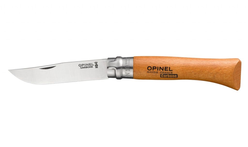 Нож складной Opinel №10 VRN Carbon Tradition с доставкой по России и в Казахстан | Bready