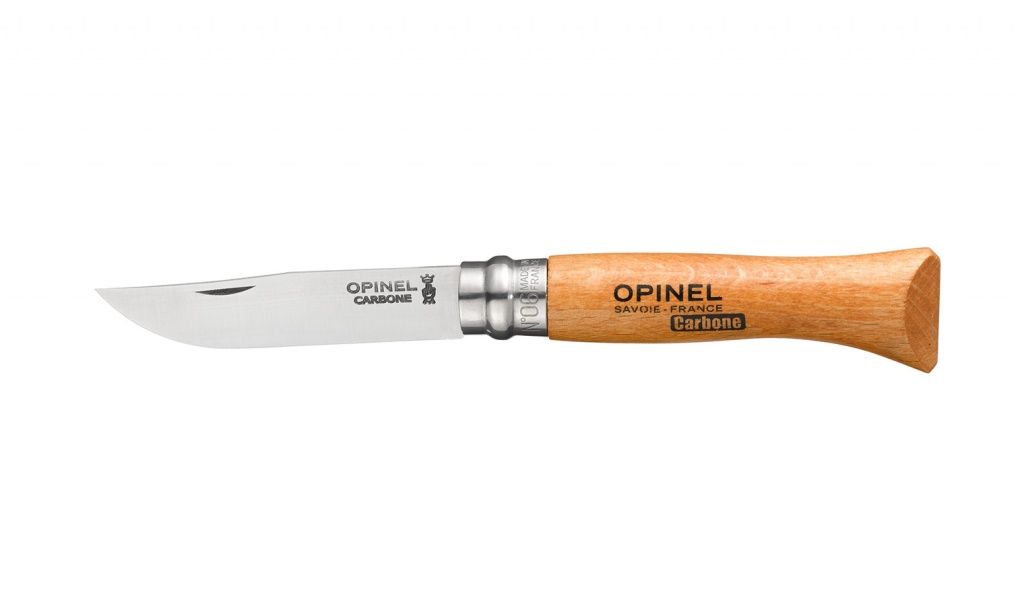 Нож складной Opinel №6 VRN Carbon Tradition с доставкой по России и в Казахстан | Bready