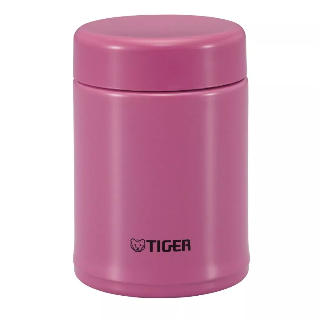 Термокружка для еды и напитков Tiger MCA-A025 Berry Pink, 0.25 л с доставкой по России и в Казахстан | Bready