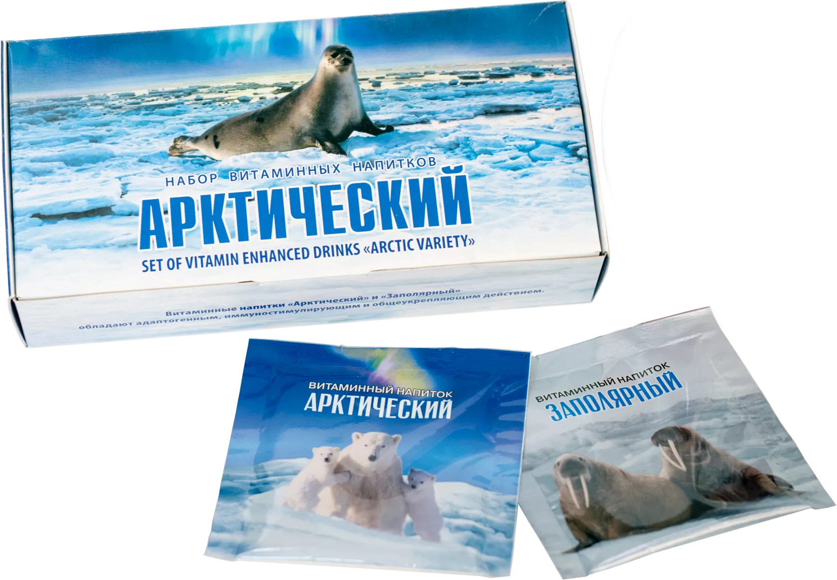 Набор витаминных напитков "Арктический", 10 шт.  с доставкой по России и в Казахстан | BreadyФото 0
