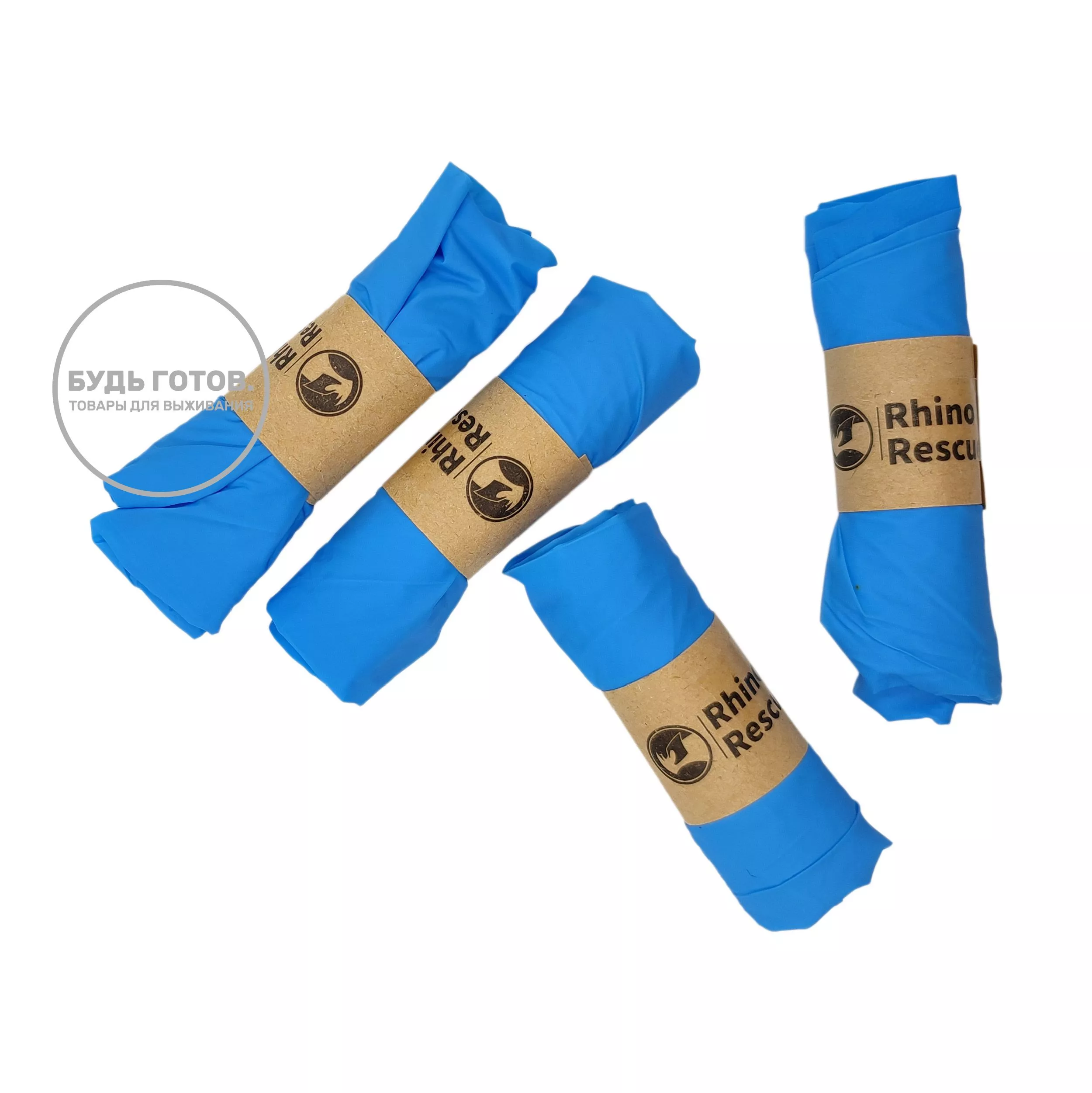 Комплект нитриловых перчаток RHINO Rescue (голубые), 20 шт. CPST0036 с доставкой по России и в Казахстан | BreadyФото 2