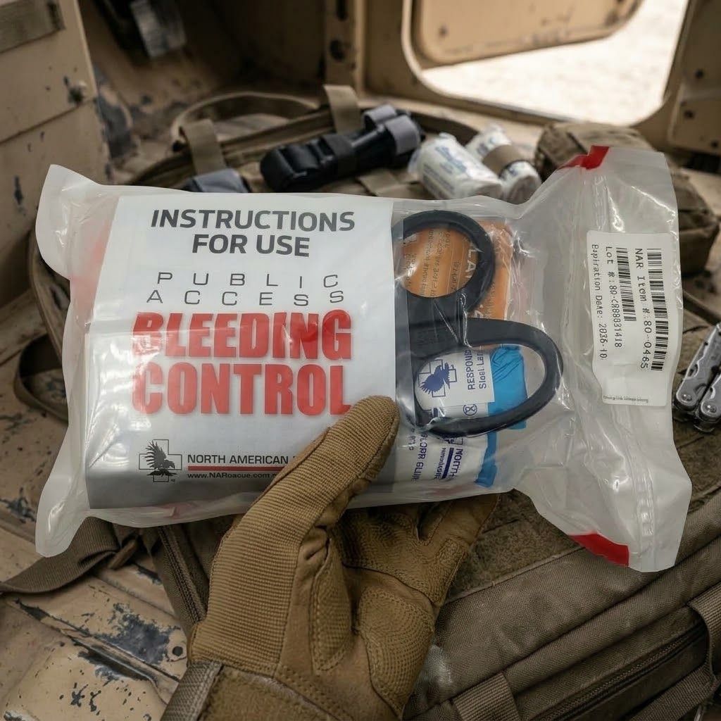 Экстренный набор для остановки кровотечения NAR Bleeding Control Kit с доставкой по России | BreadyФото 3