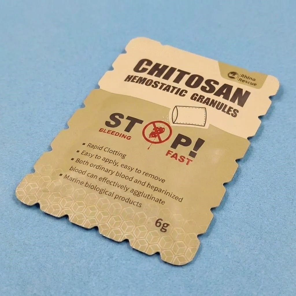 Гранулы гемостатические хитозановые PZKJ0002 RHINO Rescue 6 гр. с доставкой по России | BreadyФото 4