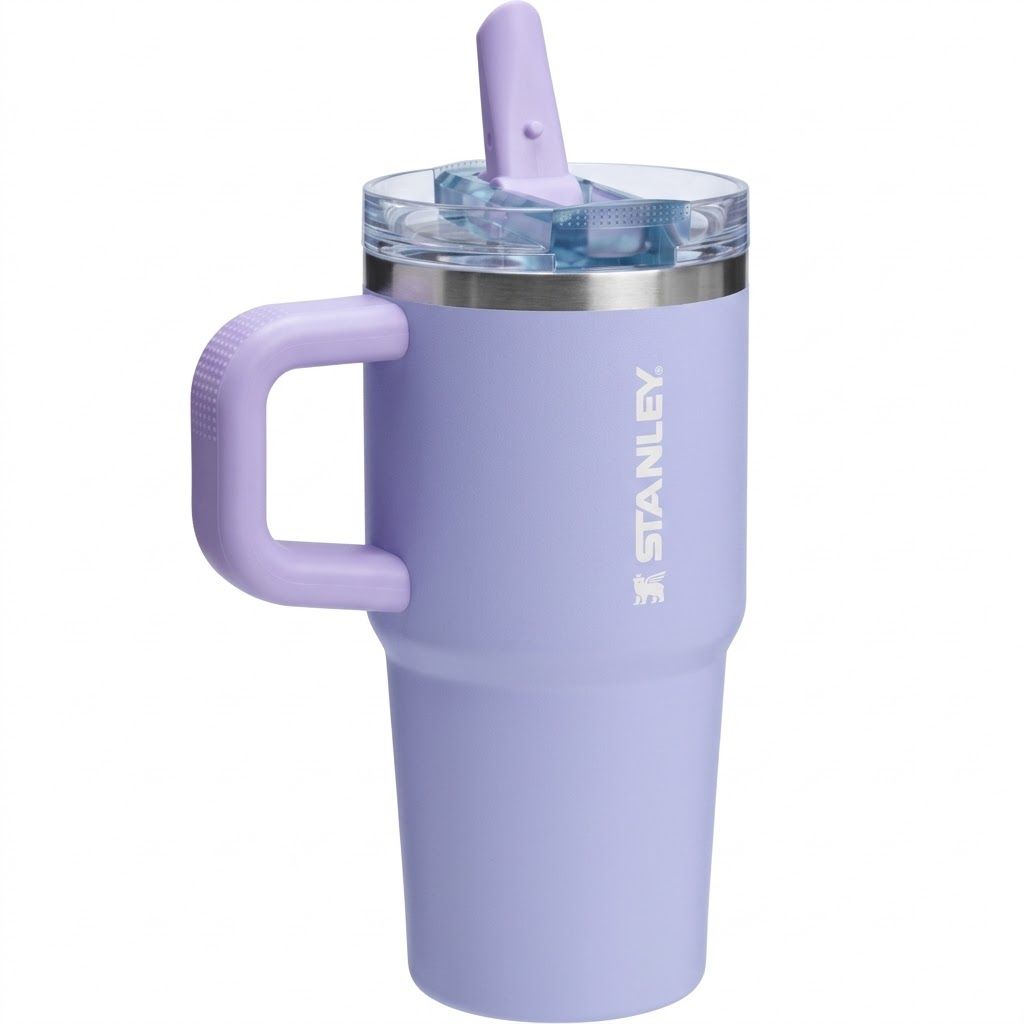 Термокружка STANLEY The Quencher ProTour Flip Straw Tumbler 591 ml (гортензия hydrangea), 10-12980-011 с доставкой по России | BreadyФото 3