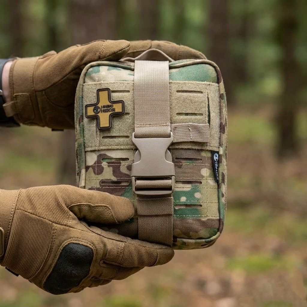 Подсумок медицинский Rhino Rescue IFAK SE PRO (большой) мультикам с доставкой по России | BreadyФото 6