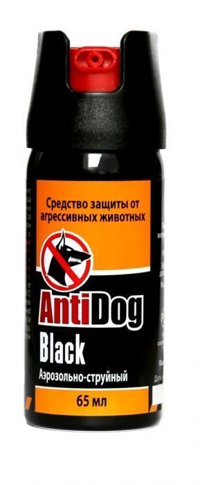 Газовый баллончик AntiDog Black 65 мл с доставкой по России и в Казахстан | BreadyФото 0