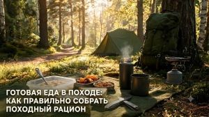Готовая еда в походе на привале