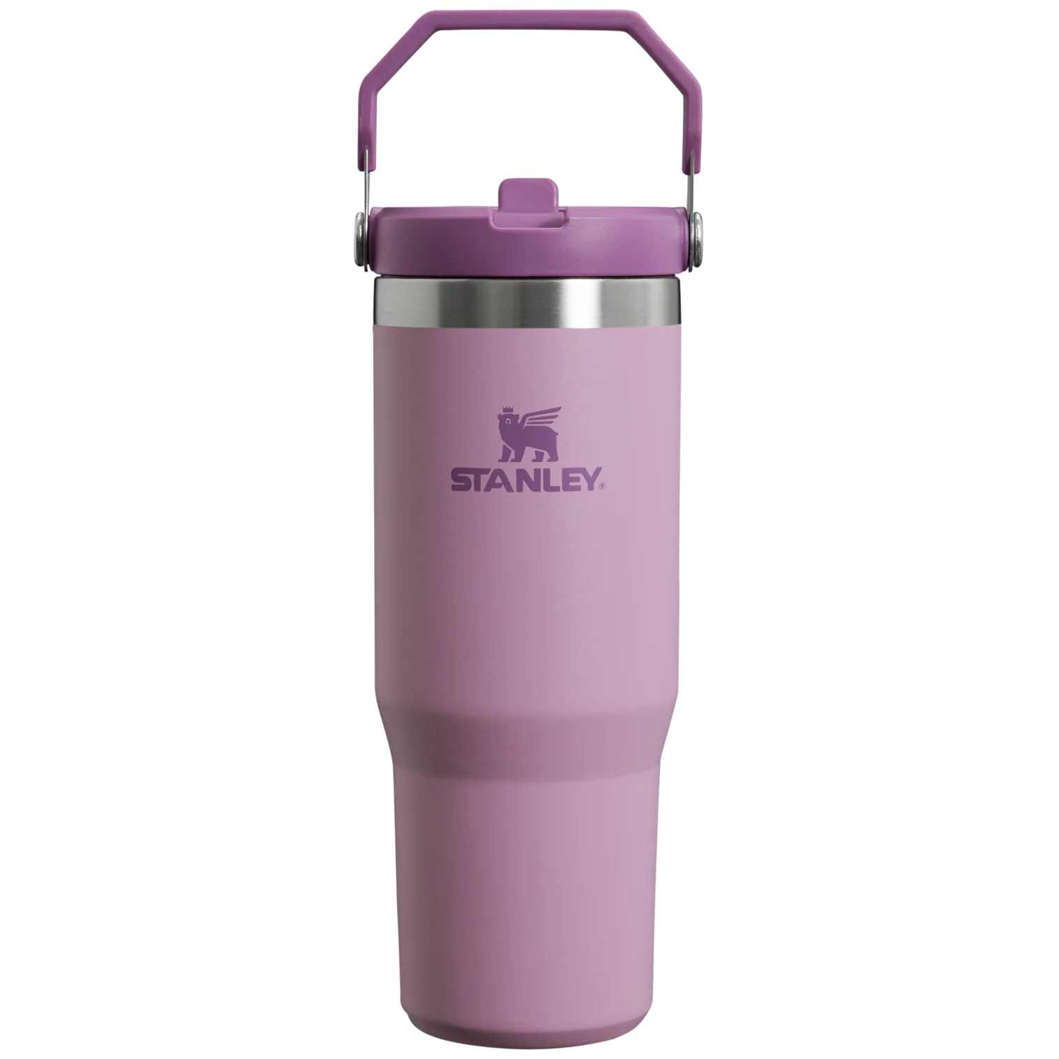 Стакан IceFlow Flip Straw Tumbler STANLEY, 887 ml, 10-13319-006 (цвет Lilac) с доставкой по России | Bready