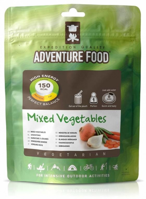 Овощная смесь Adventure Food MIXED VEGETABLES 48 г с доставкой по России и в Казахстан | Bready