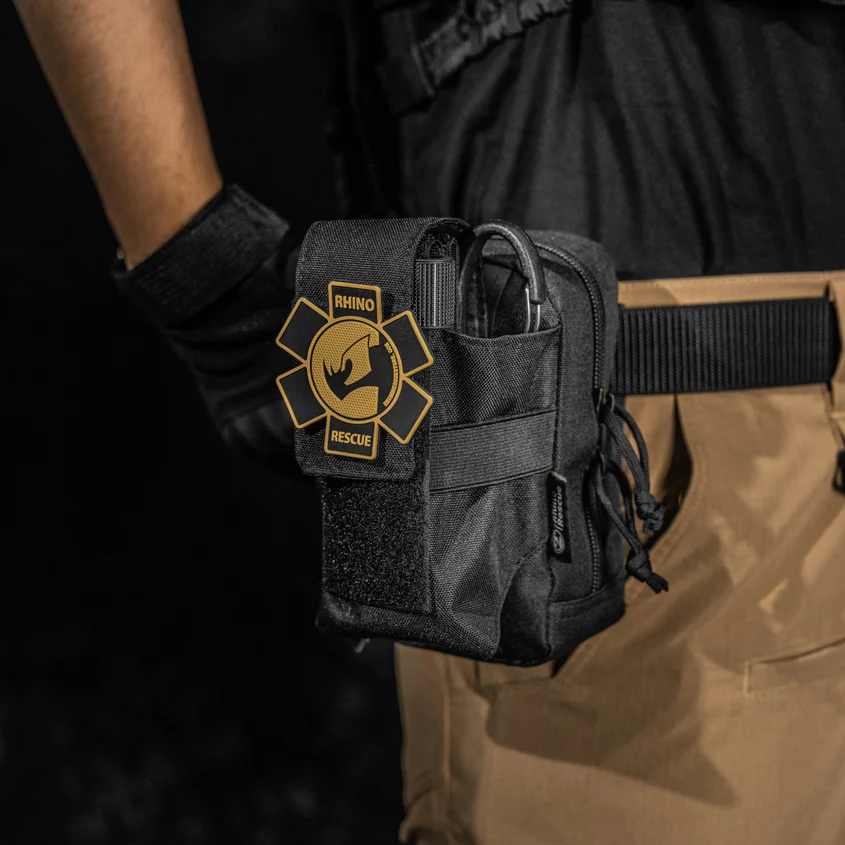 Тактическая аптечка первой помощи RHINO Rescue Tactical Bag Outdoor Molle Military (чёрная) с доставкой по России | BreadyФото 6