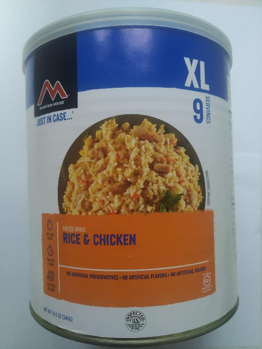 Курица с рисом Mountain House Маунтин Хаус RICE & CHICKEN 540 г с доставкой по России и в Казахстан | BreadyФото 0
