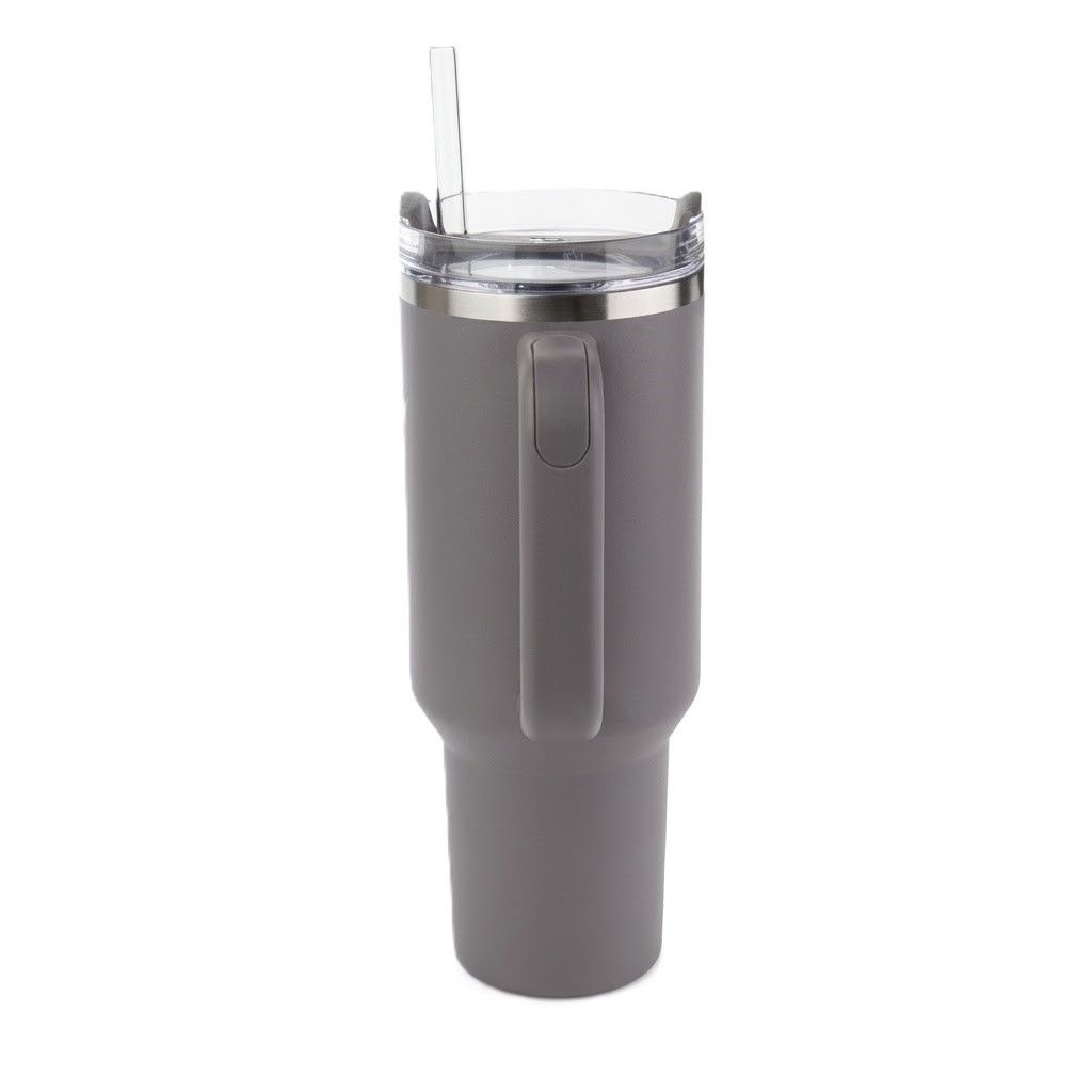 Термокружка STANLEY THE QUENCHER H2.0 FLOWSTATE TUMBLER, серый-камень 1,18L 10-11913-082 с доставкой по России | BreadyФото 3