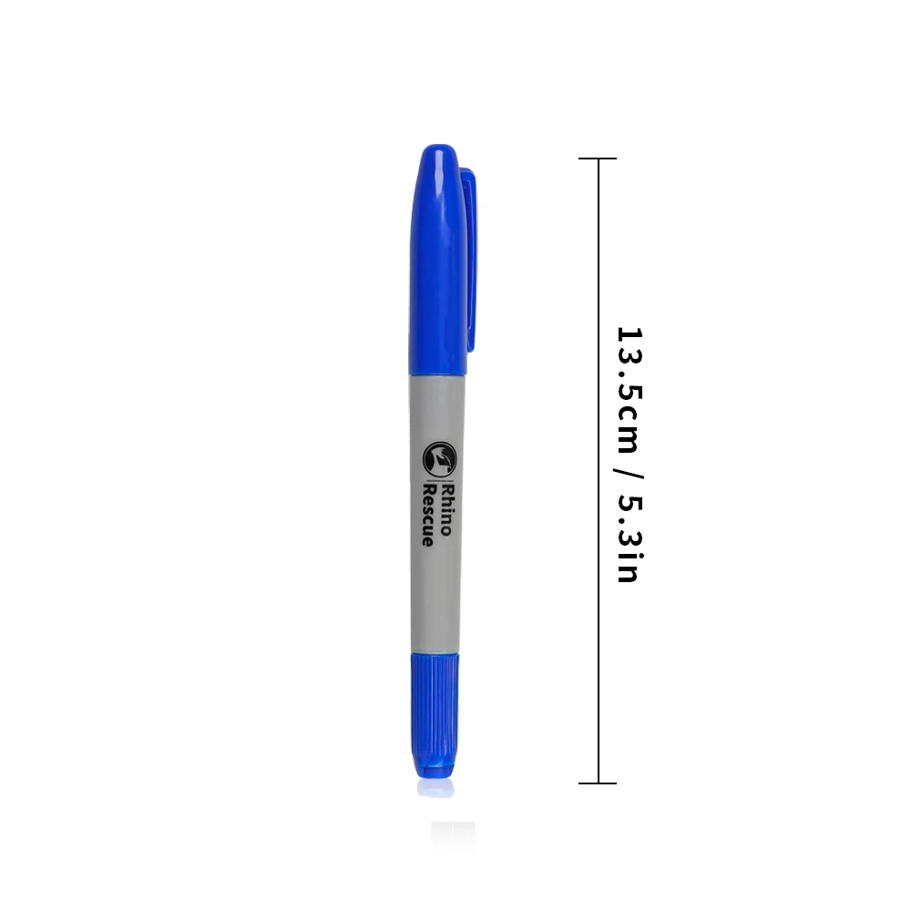 Маркер перманентный тактический двухсторонний RHINO Rescue (синий) с доставкой по России | BreadyФото 19