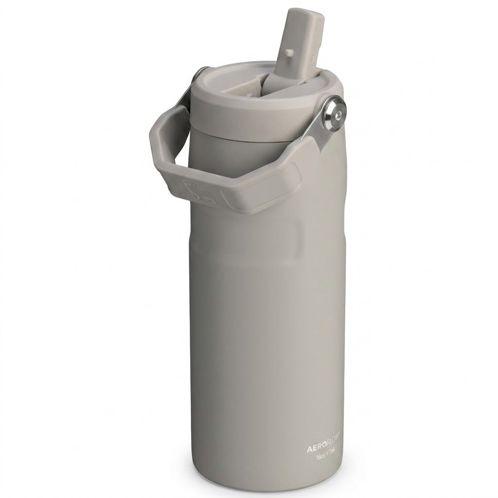 Термобутылка STANLEY The IceFlow™ Bottle 473 ml (10-12979-001) ash пепел с доставкой по России | BreadyФото 2