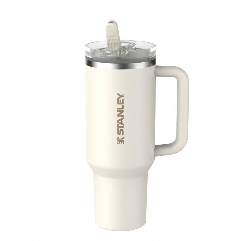 Термокружка STANLEY The Quencher ProTour Flip Straw Tumbler 1.18 l (крем cream), 10-12982-008 с доставкой по России | BreadyФото 2