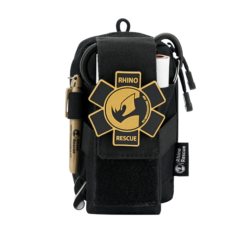 Тактическая аптечка первой помощи RHINO Rescue Tactical Bag Outdoor Molle Military (чёрная) с доставкой по России | BreadyФото 7