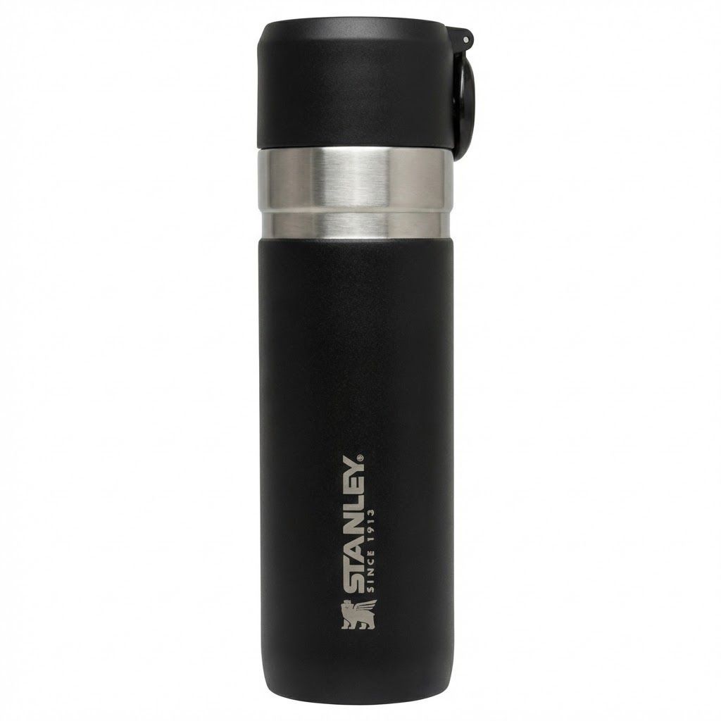 Термокружка STANLEY Go Bottle 10-10262-001 черная 473mL с доставкой по России | BreadyФото 4