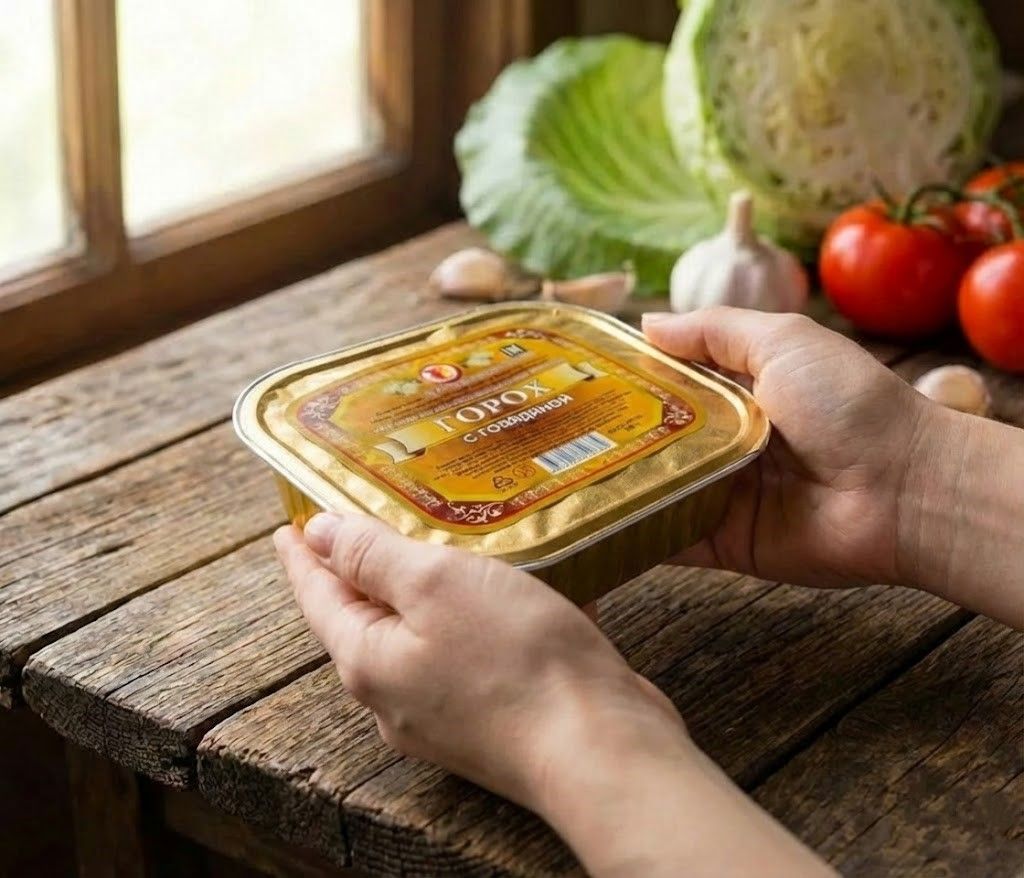 Горох с говядиной, Л4, 250г (Бизнес Повар) с доставкой по России | BreadyФото 7