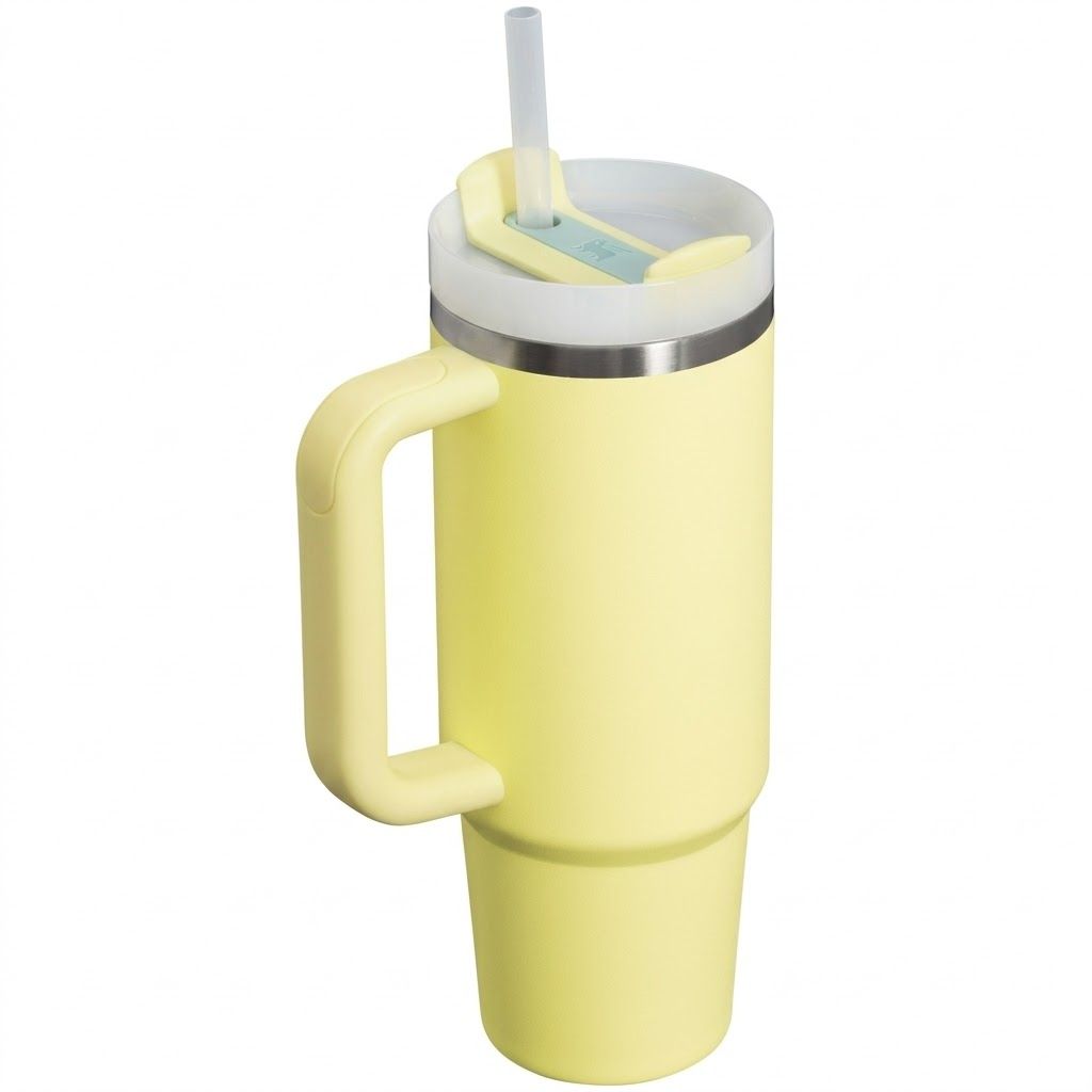 Термокружка STANLEY THE QUENCHER H2.0 FLOWSTATE TUMBLER 887 ml (помело pomelo), 10-11912-086 с доставкой по России | BreadyФото 1