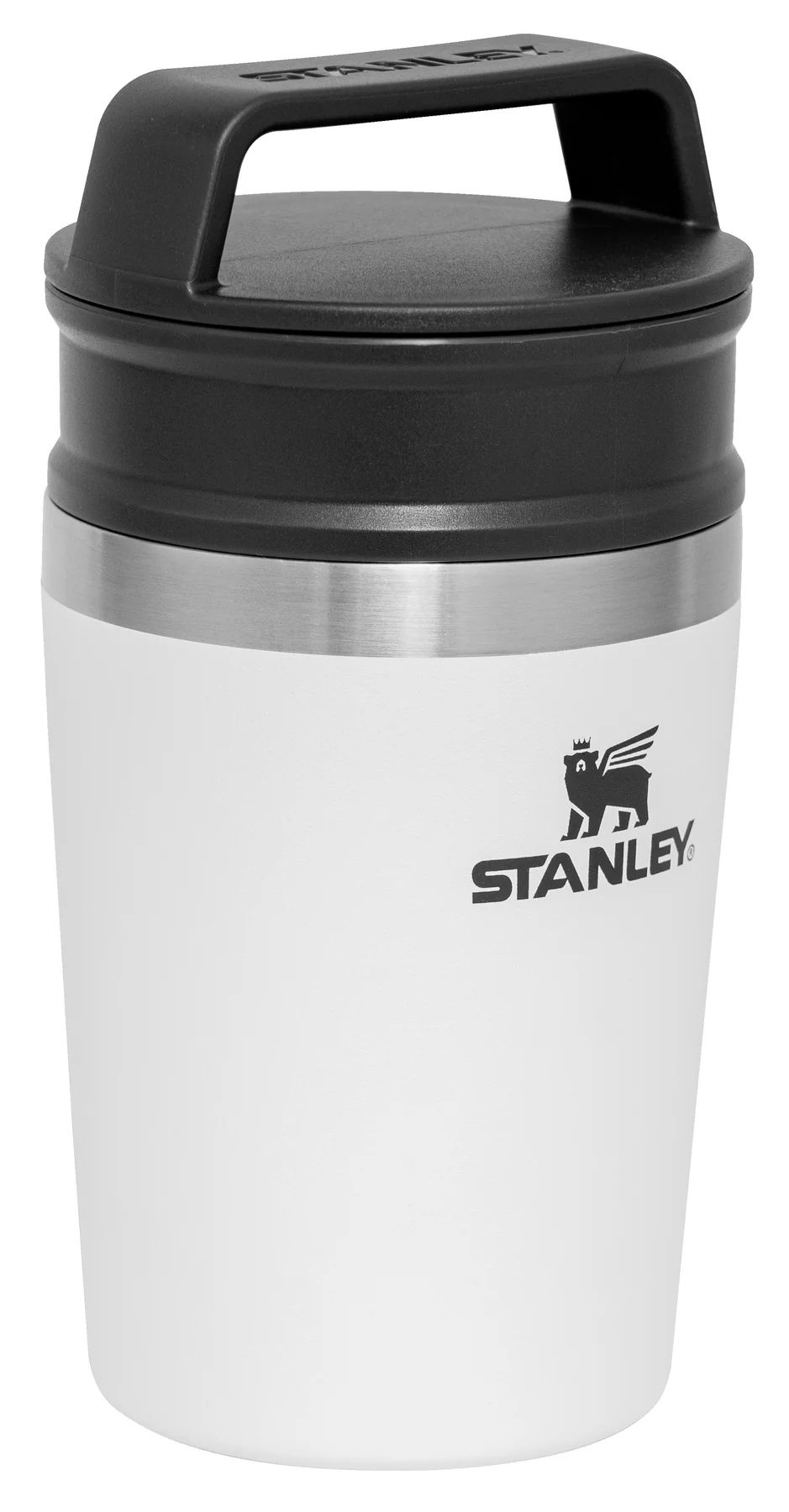 Термокружка Stanley Adventure Shortstack Travel Mug 235ml (белая) 10-02887-052 с доставкой по России и в Казахстан | BreadyФото 1