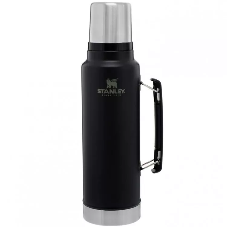 [Дисконт] Термос STANLEY CLASSIC 10-12417-006 чёрный (black 2.0) 1,4L с доставкой по России | Bready