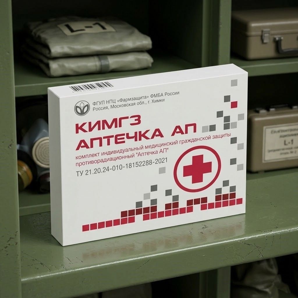 Аптечка КИМГЗ АП (для персонала предприятий атомной энергетики) с доставкой по России | BreadyФото 5