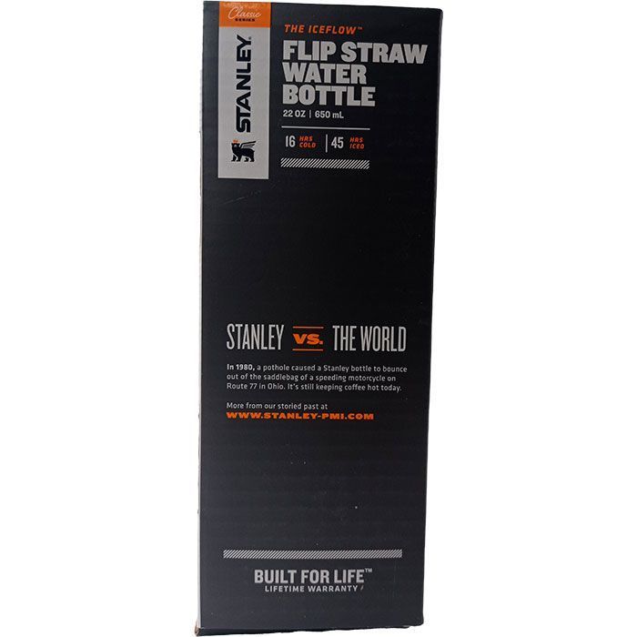 Термобутылка с трубкой Stanley Flip Straw 0,65L (белая) 10-09992-071 с доставкой по России и в Казахстан | BreadyФото 4