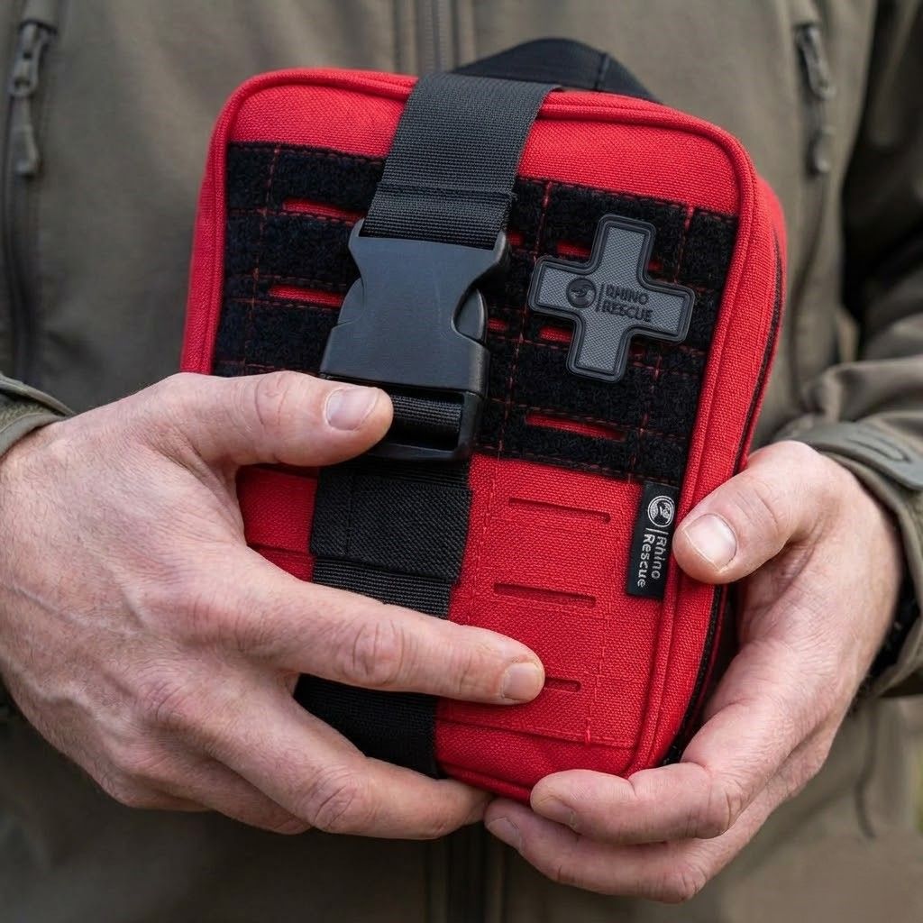 Аптечка тактическая Рино Rhino Rescue IFAK SE PRO (большая) Красная с доставкой по России | BreadyФото 5