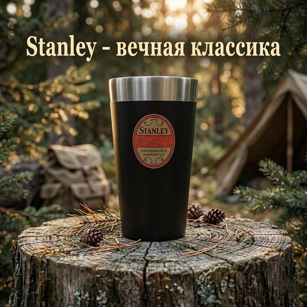 Пинта Beer Pint STANLEY MILESTONES STACKING, 473 ml,10-02282-349 (цвет 1920 Matte Black) с доставкой по России | BreadyФото 4