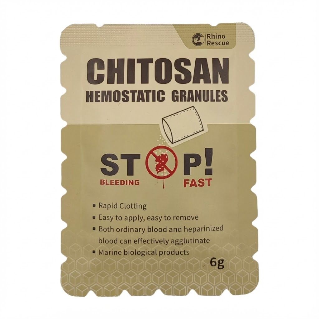 Гранулы гемостатические хитозановые PZKJ0002 RHINO Rescue 6 гр. с доставкой по России | BreadyФото 0