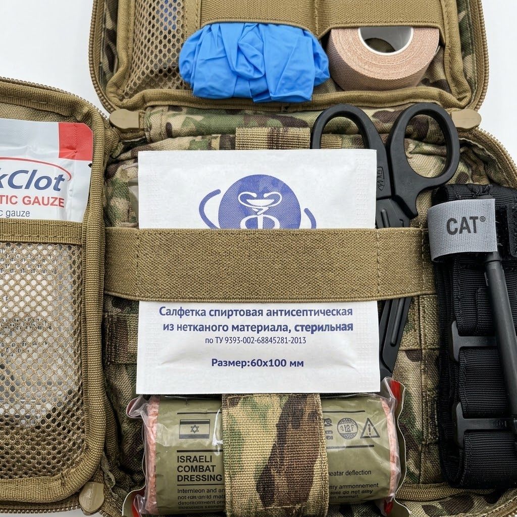 Салфетка спиртовая антисептическая из нетканого материала,  стерильная  60х100 мм, «Фармель» с доставкой по России | BreadyФото 4
