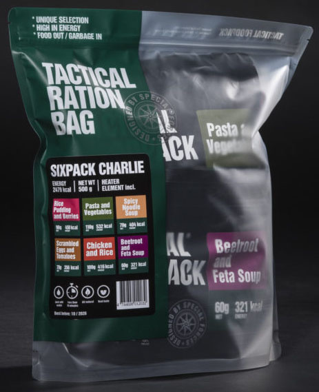 Эстонский сухпаек Sixpack Charlie Tactical Ration Bag с доставкой по России и в Казахстан | BreadyФото 2