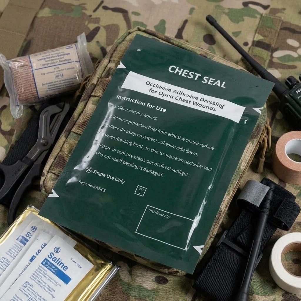 Комплект окклюзионных пластырей Chest Seal + Chest Seal Vented с доставкой по России | BreadyФото 5