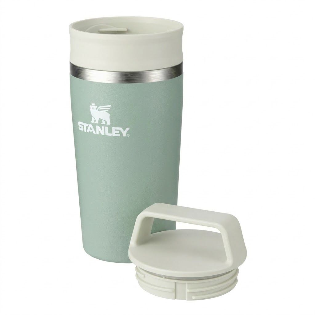 Термокружка Stanley Adventure Shortstack Travel Mug 354ml (мятный) 10-13322-005 с доставкой по России | BreadyФото 2