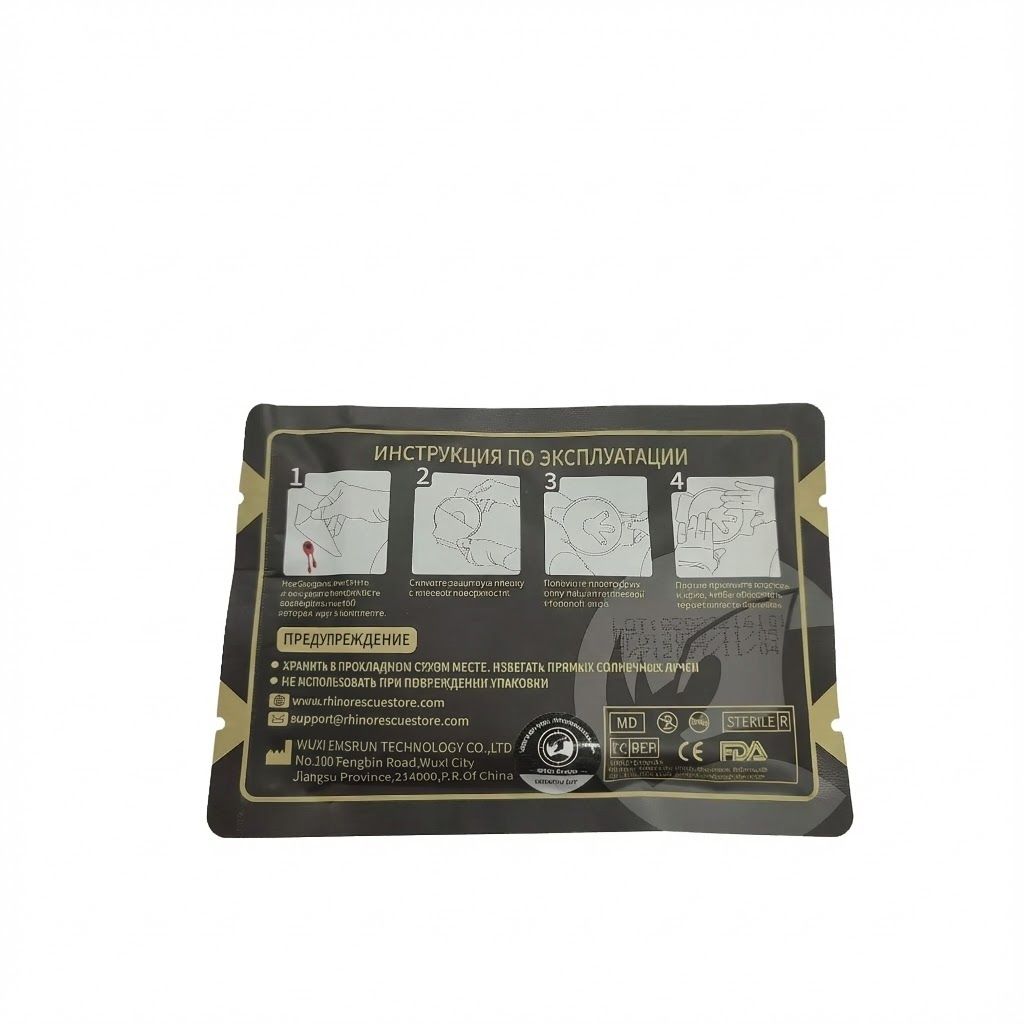 Окклюзионный пластырь вентилируемый RHINO Rescue CR-CS02 с доставкой по России | BreadyФото 3