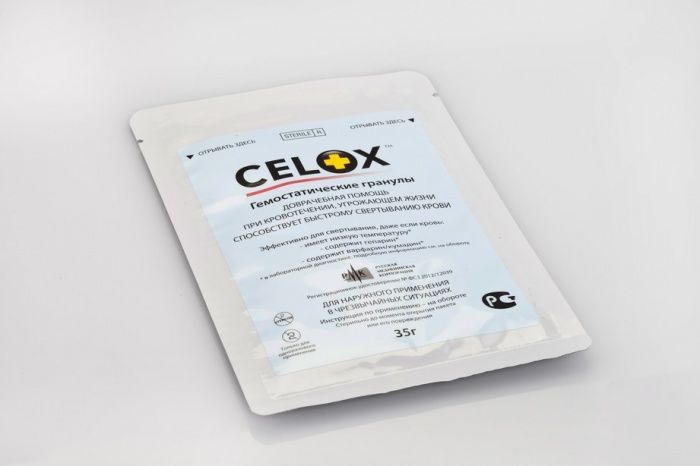 Гранулы Селокс CELOX Granules гемостатические 35 г с доставкой по России и в Казахстан | Bready