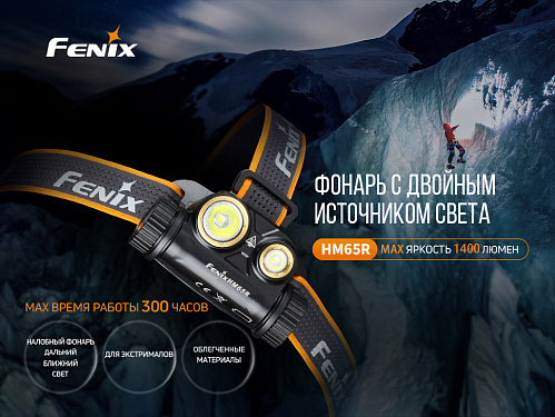 Набор Fenix HM65R LED Headlight+E01 V2.0 с доставкой по России и в Казахстан | BreadyФото 5