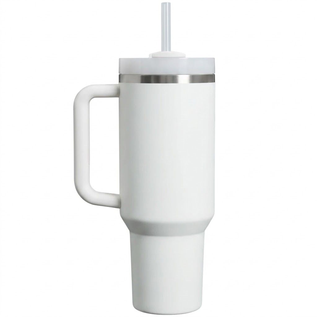 Термокружка STANLEY THE QUENCHER H2.0 FLOWSTATE TUMBLER, 1,18L,  10-11913-077 Морозный белый (Frost) с доставкой по России | BreadyФото 2