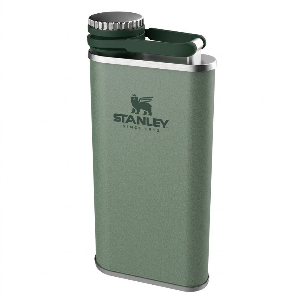 Фляга STANLEY Adventure Pre-party Flask 10-01695-034 темно-зеленая 148mL с доставкой по России | BreadyФото 3