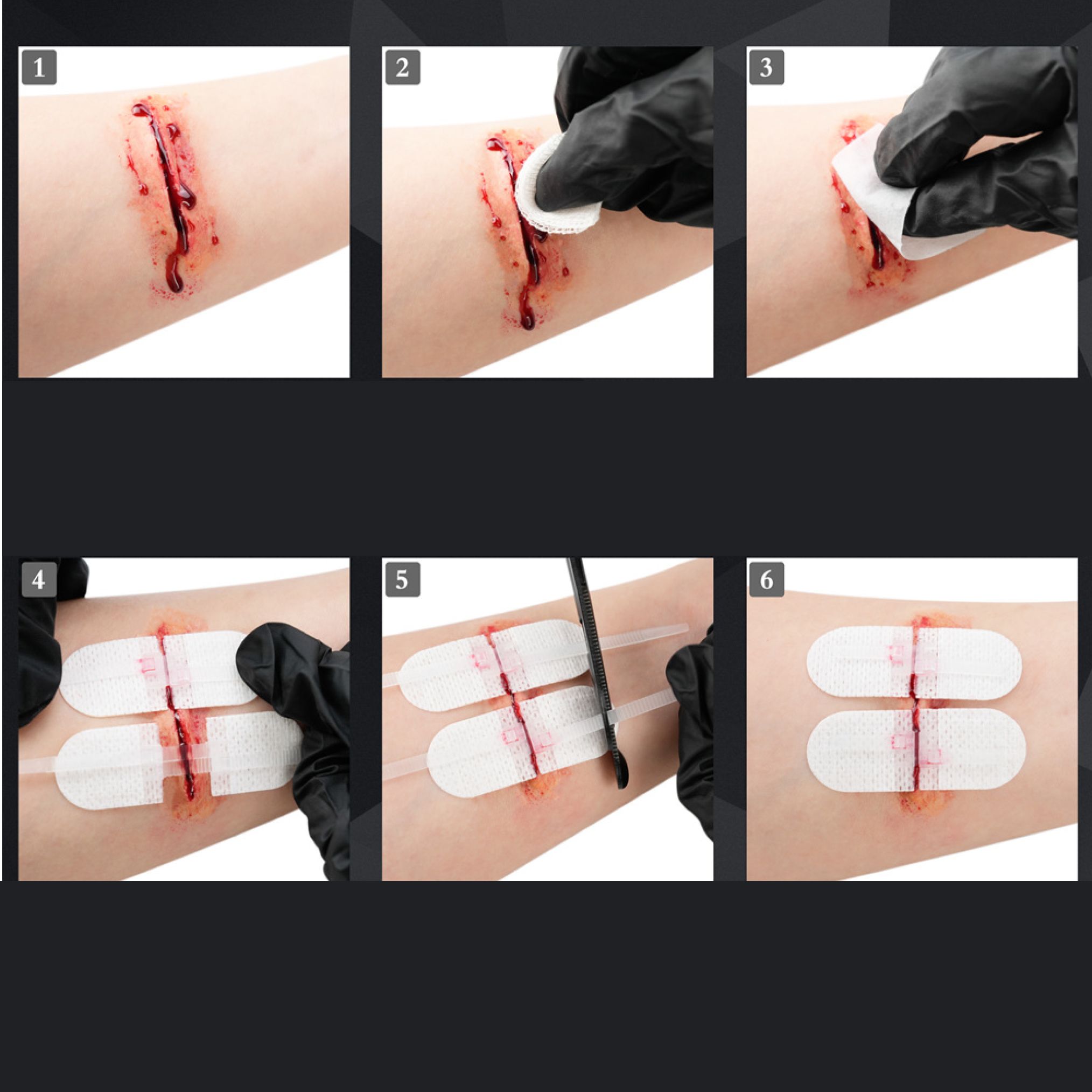 Набор для ухода за ранами Rhino Rescue Wound Closure Kit CP0005 с доставкой по России | BreadyФото 9