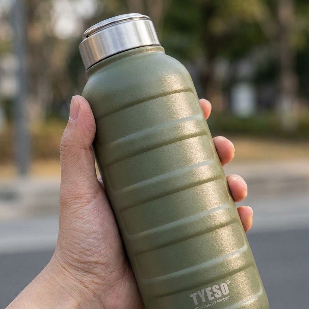 Термобутылка Tyeso TS-8816 1000ML зелёная с доставкой по России | BreadyФото 4