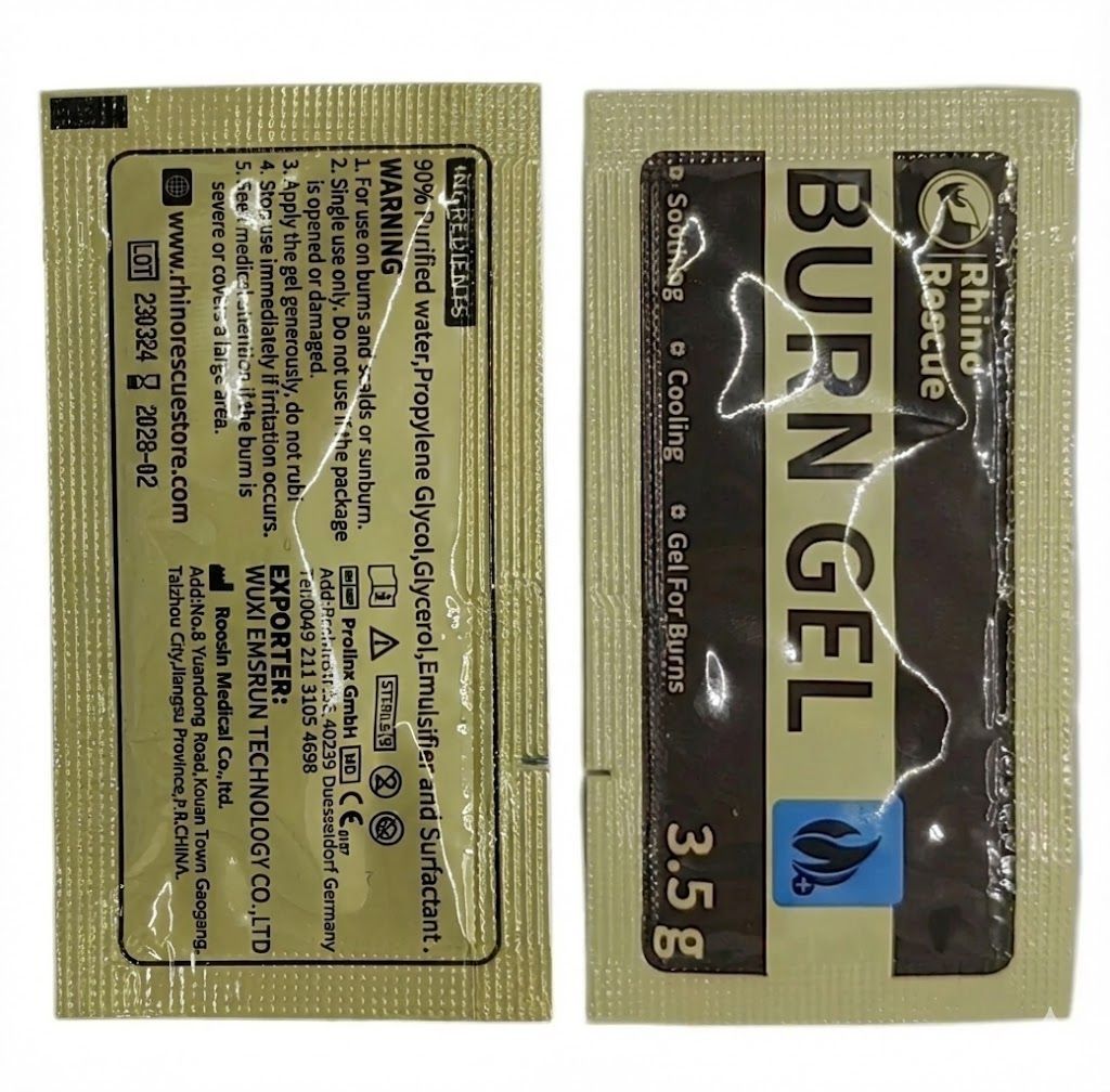 Гель противоожоговый RHINO Rescue Burn Gel 3,5 гр. с доставкой по России и в Казахстан | BreadyФото 3