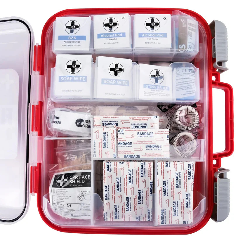 Набор первой медицинской помощи Rhino Rescue First Aid Kit CPIK0063 пластиковый кейс с доставкой по России | BreadyФото 2