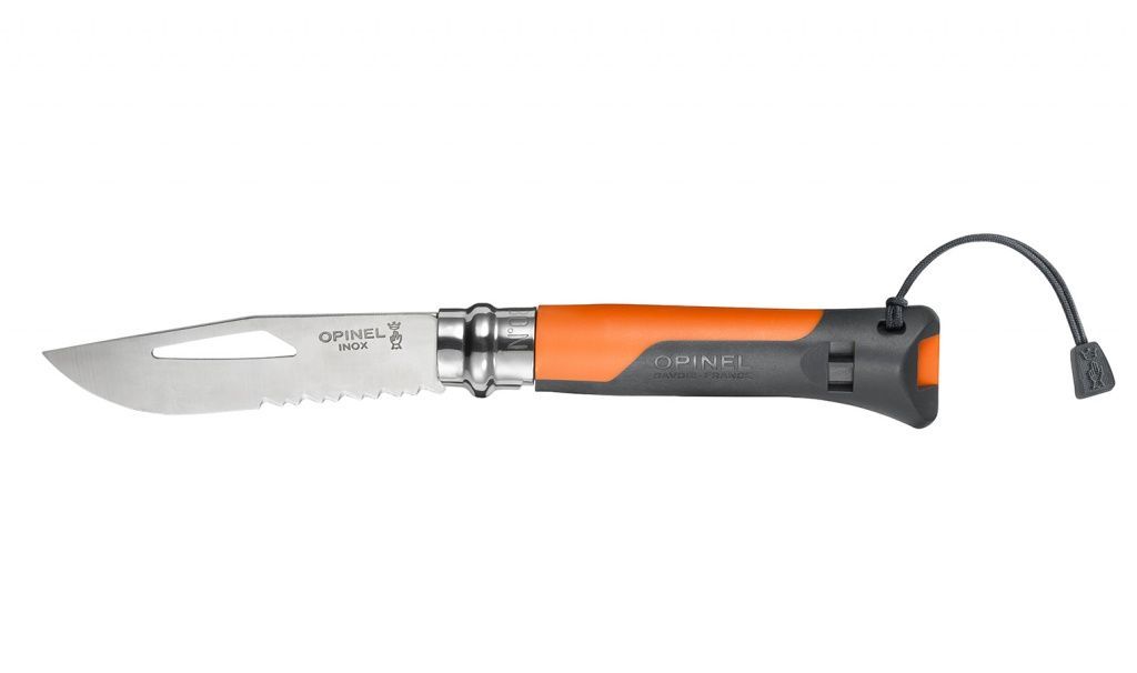 Нож складной Opinel №8 VRI  OUTDOOR Orange с доставкой по России и в Казахстан | Bready