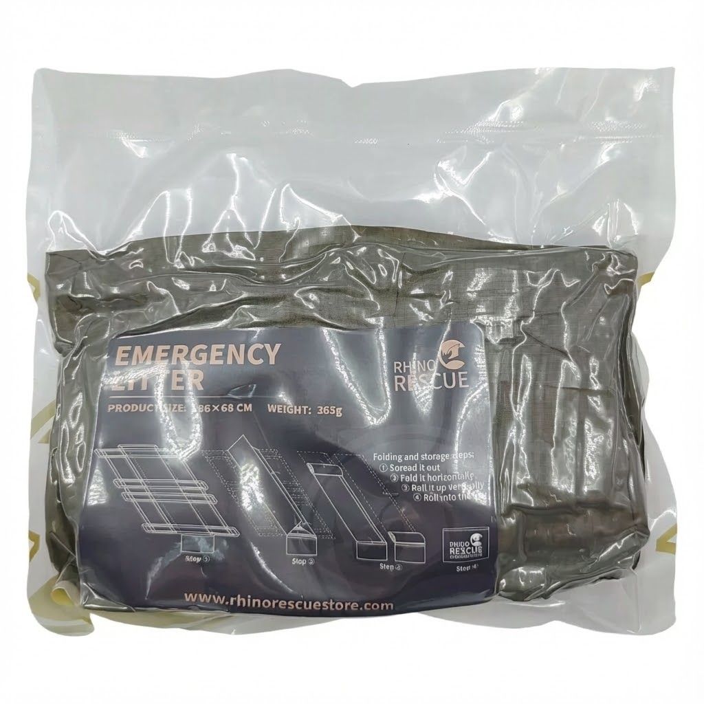 Многоразовые складные носилки Rhino Rescue MULTI-USE DISPOSABLE LITER DJRT0024 (зеленые) с доставкой по России | BreadyФото 2