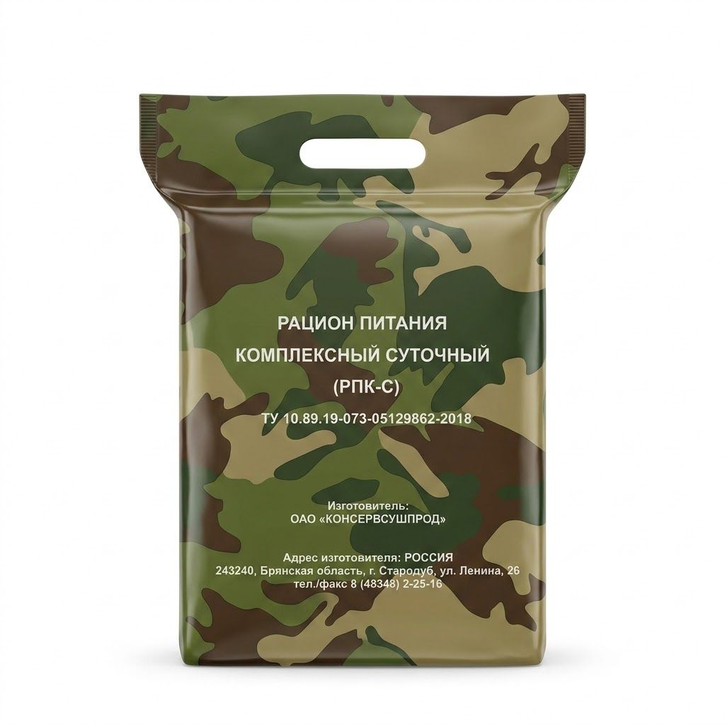 Сухой паек суточный РПК-С  с доставкой по России | BreadyФото 0