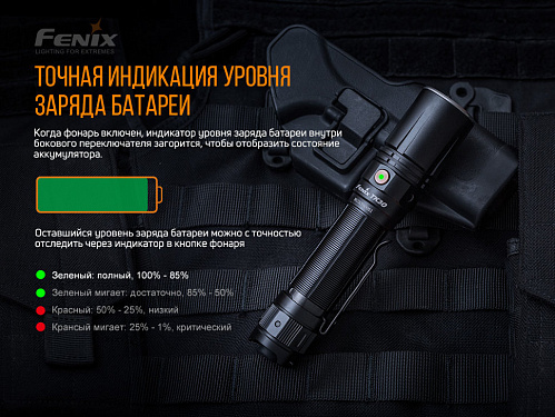 Фонарь Fenix TK30 Laser с доставкой по России и в Казахстан | BreadyФото 10