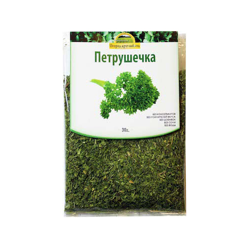 Зелень петрушки сушёная "Здоровая еда" 30 г с доставкой по России и в Казахстан | Bready