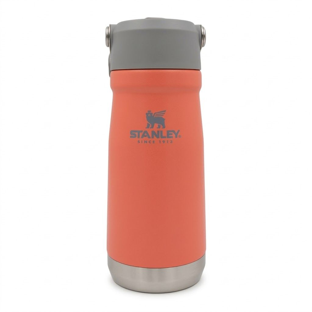 Термокружка STANLEY THE ICEFLOW™ FLIP STRAW WATER BOTTLE (коралловая), 500 ml, 10-09991-075 с доставкой по России | BreadyФото 0