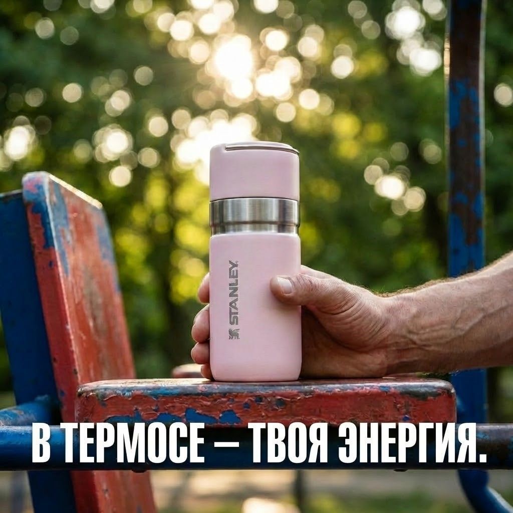 Термос STANLEY BUILT FOR LIFE 10-09557-028 розовый кварц 500ML с доставкой по России | BreadyФото 6